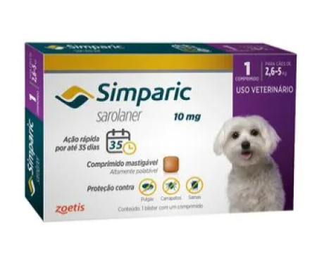 SIMPARIC / 10MG 2,6 A 5 KG